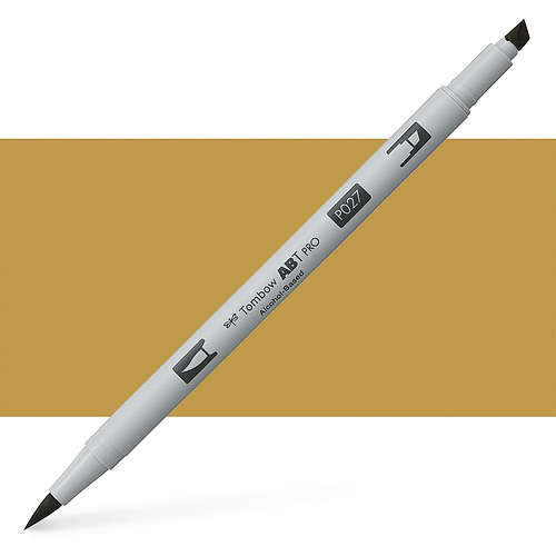 טוש אלכוהול TOMBOW דו צדדי DARK OCHRE 027