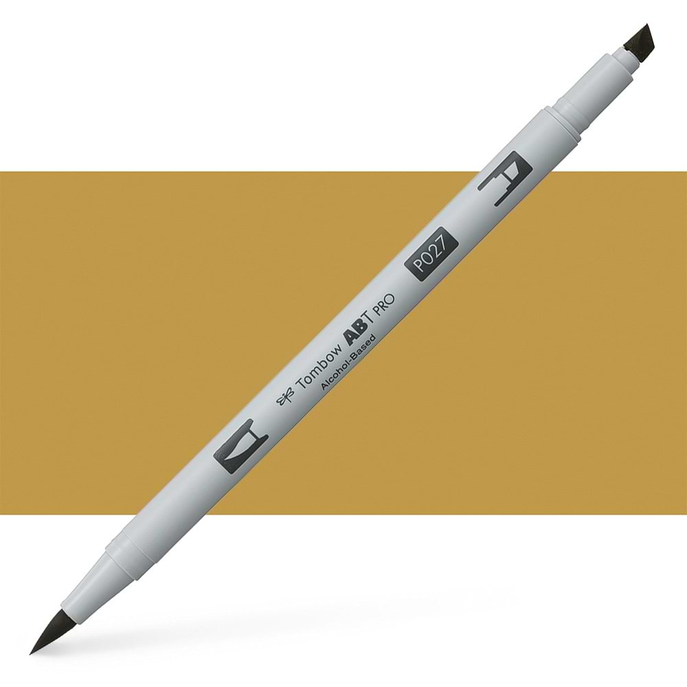 טוש אלכוהול TOMBOW דו צדדי DARK OCHRE 027
