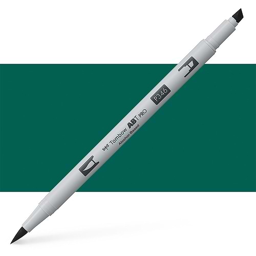 טוש אלכוהול TOMBOW דו צדדי SEA GREEN 346