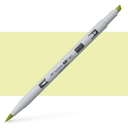 טוש אלכוהול TOMBOW דו צדדי LEMON LIME 131