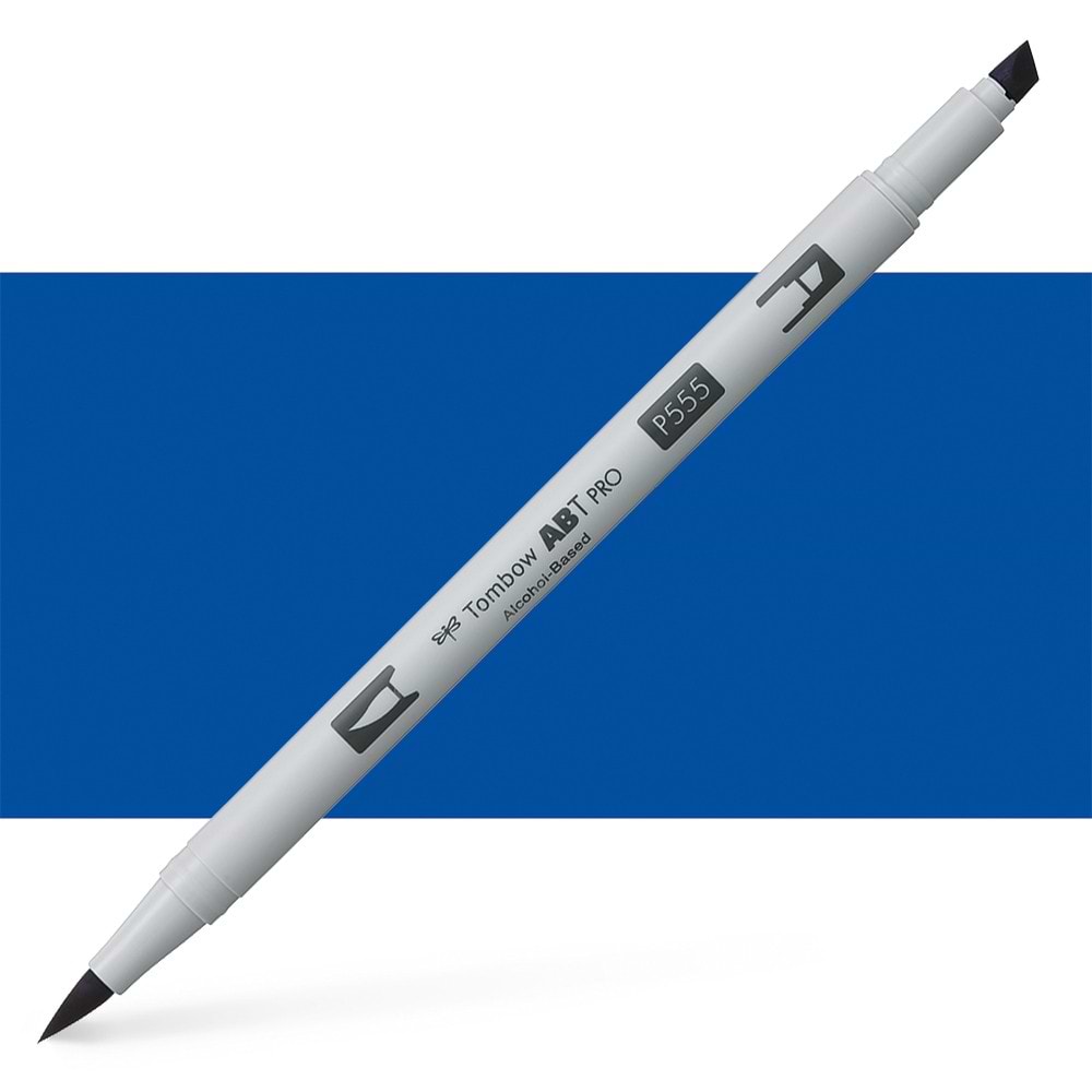טוש אלכוהול TOMBOW דו צדדי ULTRAMARINE 555