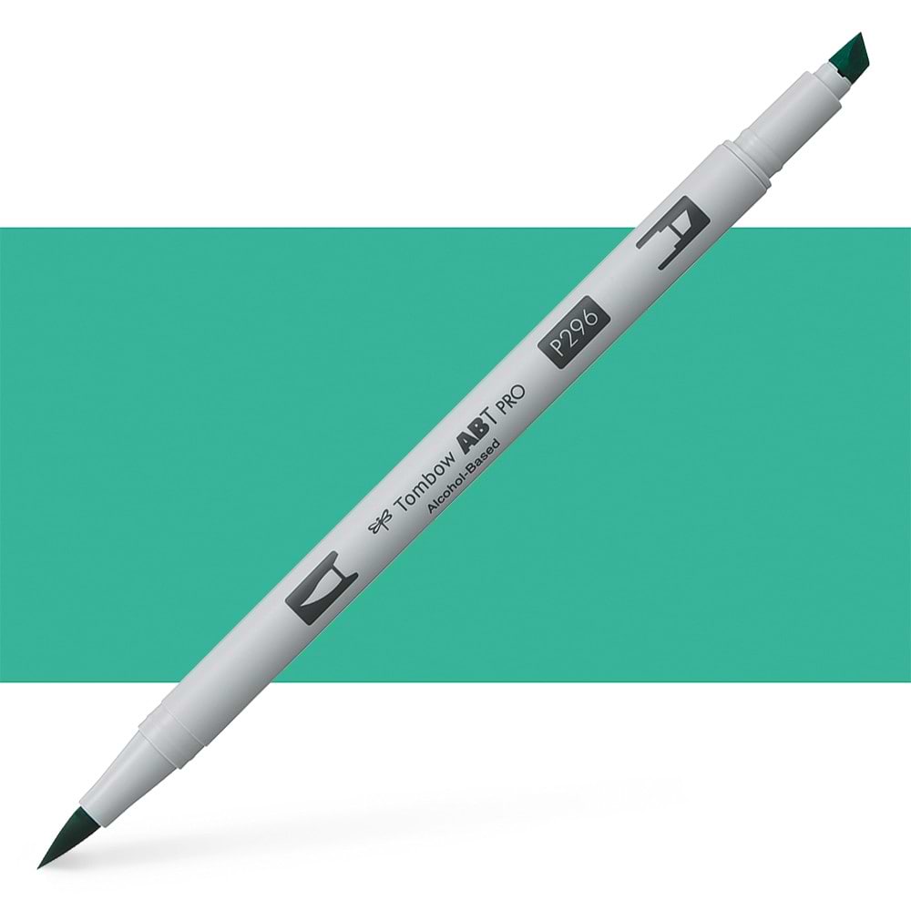 טוש אלכוהול TOMBOW דו צדדי GREEN 296