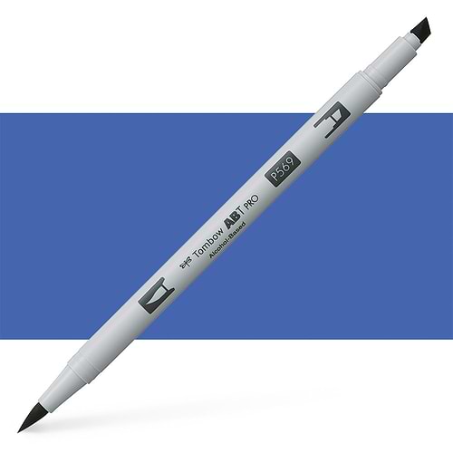 טוש אלכוהול TOMBOW דו צדדי JET BLUE 569