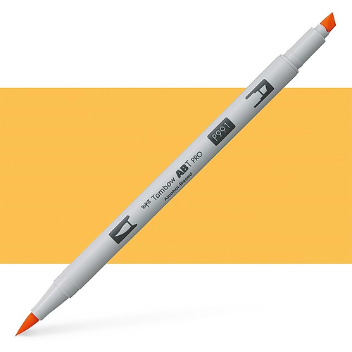 טוש אלכוהול TOMBOW דו צדדי LIGHT OCHRE 991
