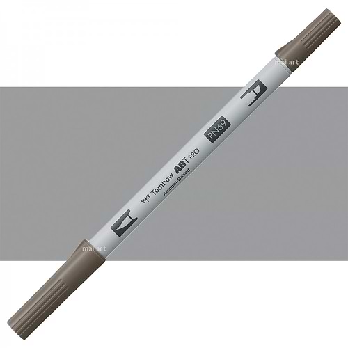 טוש אלכוהול TOMBOW דו צדדי WARM GRAY 4 PN69
