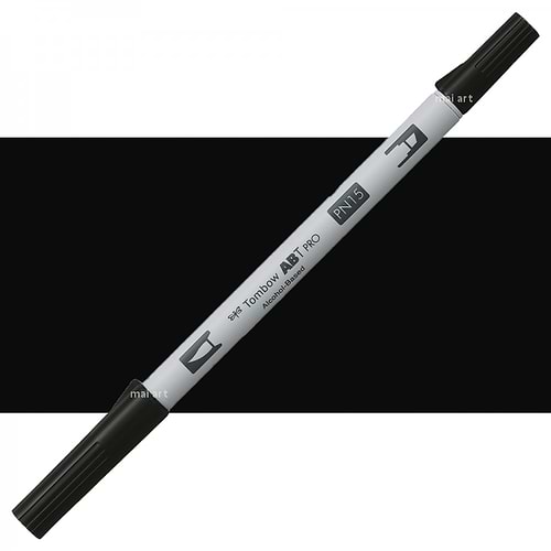 טוש אלכוהול TOMBOW דו צדדי BLACK PN15