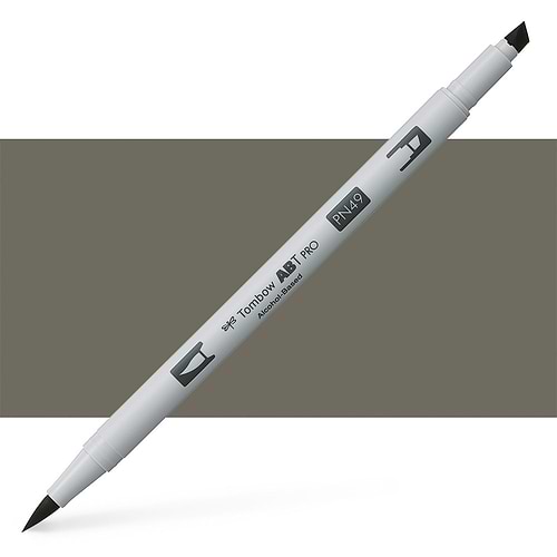 טוש אלכוהול TOMBOW דו צדדי WARM GRAY 8 PN49