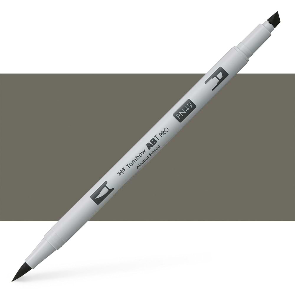 טוש אלכוהול TOMBOW דו צדדי WARM GRAY 8 PN49