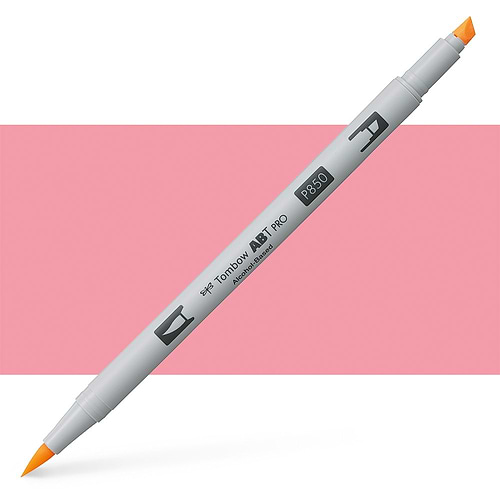 טוש אלכוהול TOMBOW דו צדדי PINKISH CREAM 850