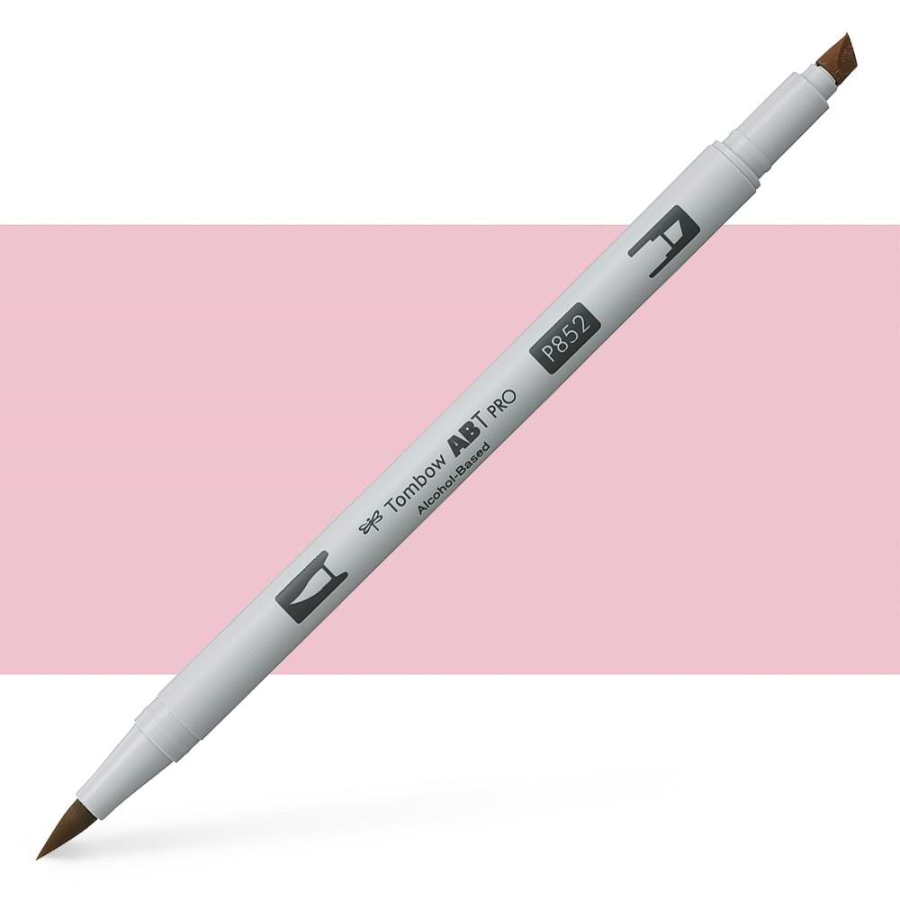טוש אלכוהול TOMBOW דו צדדי ROSE QUARTZ 852