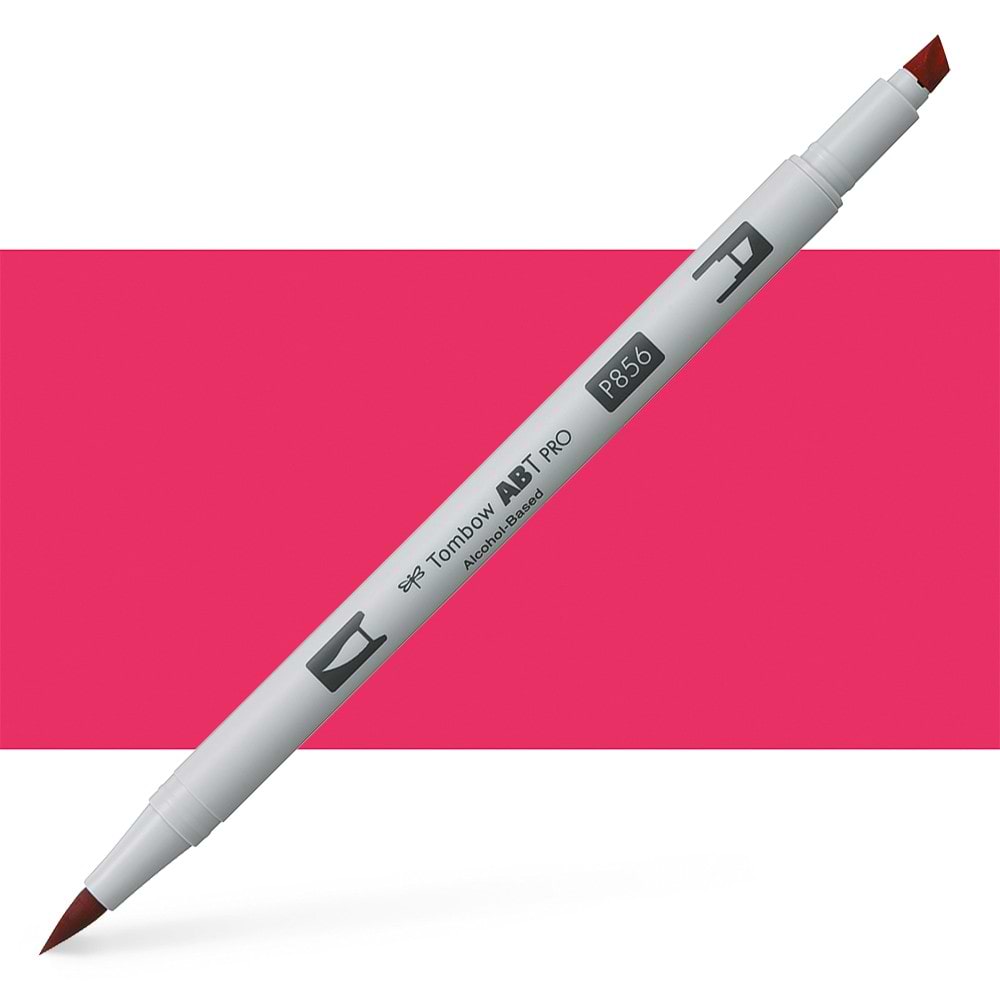 טוש אלכוהול TOMBOW דו צדדי CHINESE RED 856