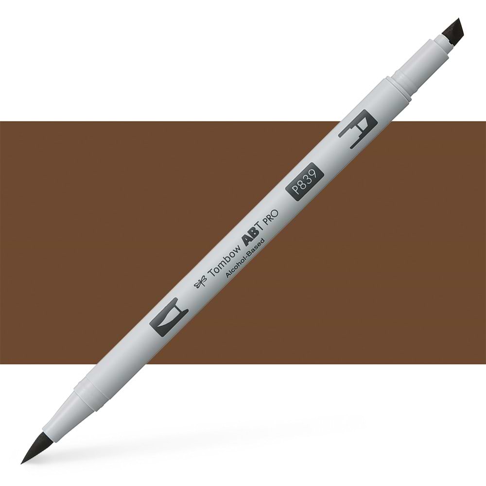 טוש אלכוהול TOMBOW דו צדדי ESPRESSO 839