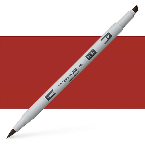 טוש אלכוהול TOMBOW דו צדדי WINE RED 837