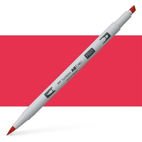 טוש אלכוהול TOMBOW דו צדדי CARMINE 845 