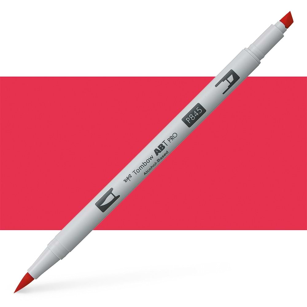 טוש אלכוהול TOMBOW דו צדדי CARMINE 845 