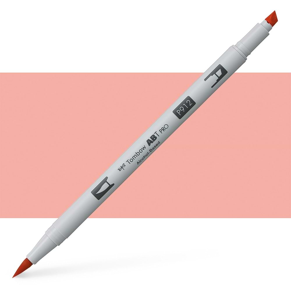 טוש אלכוהול TOMBOW דו צדדי PALE CHERRY 912