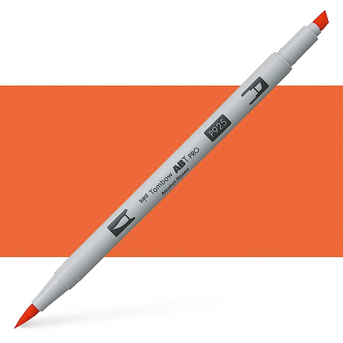 טוש אלכוהול TOMBOW דו צדדי  SCARLET 925