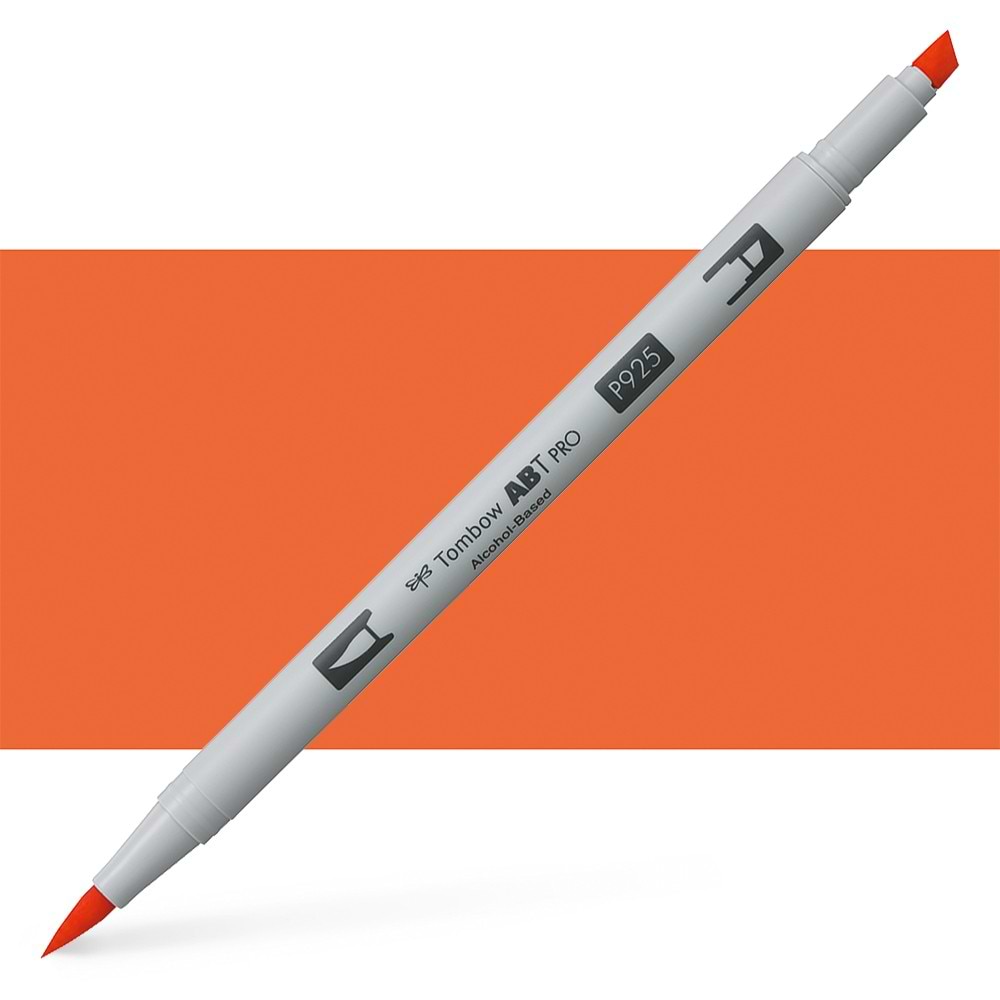 טוש אלכוהול TOMBOW דו צדדי  SCARLET 925