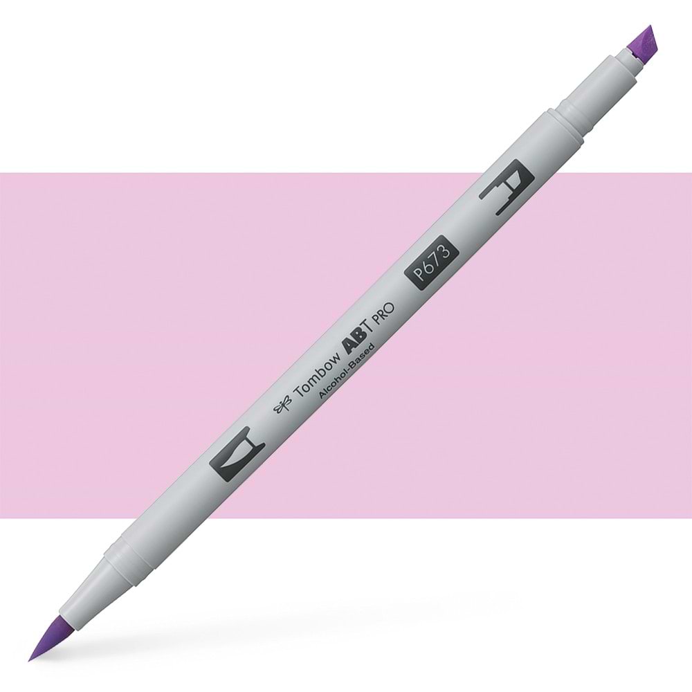 טוש אלכוהול TOMBOW דו צדדי ORCHID 673