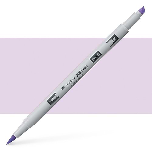 טוש אלכוהול TOMBOW דו צדדי LAVENDER BLUSH 660