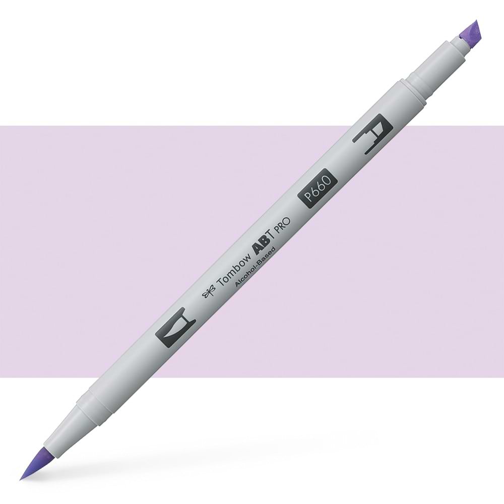 טוש אלכוהול TOMBOW דו צדדי LAVENDER BLUSH 660