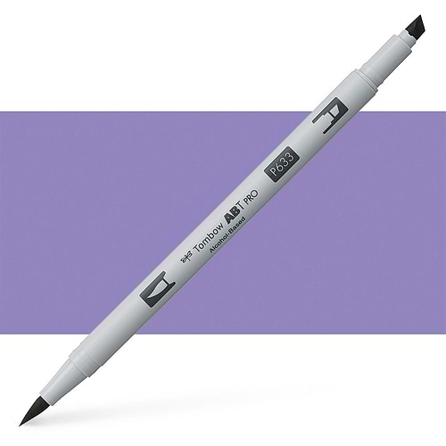 טוש אלכוהול TOMBOW דו צדדי DEEP LAVENDER 633