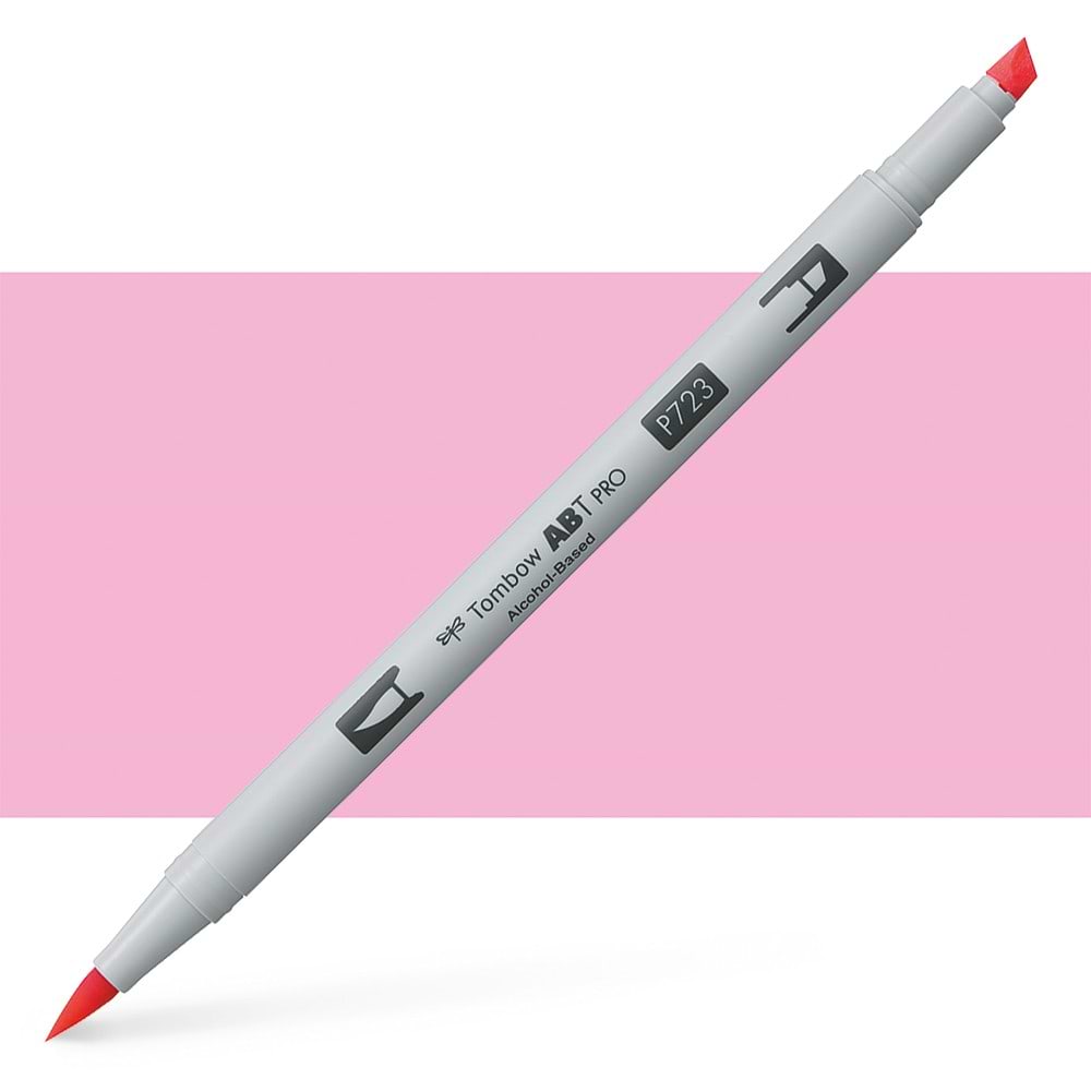 טוש אלכוהול TOMBOW דו צדדי PINK 723
