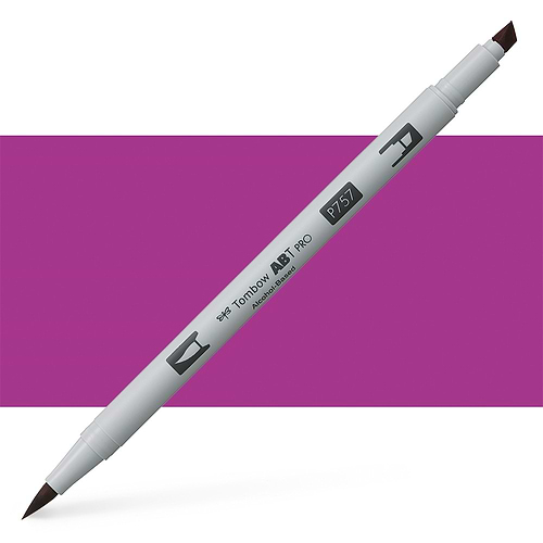 טוש אלכוהול TOMBOW דו צדדי PORT RED 757