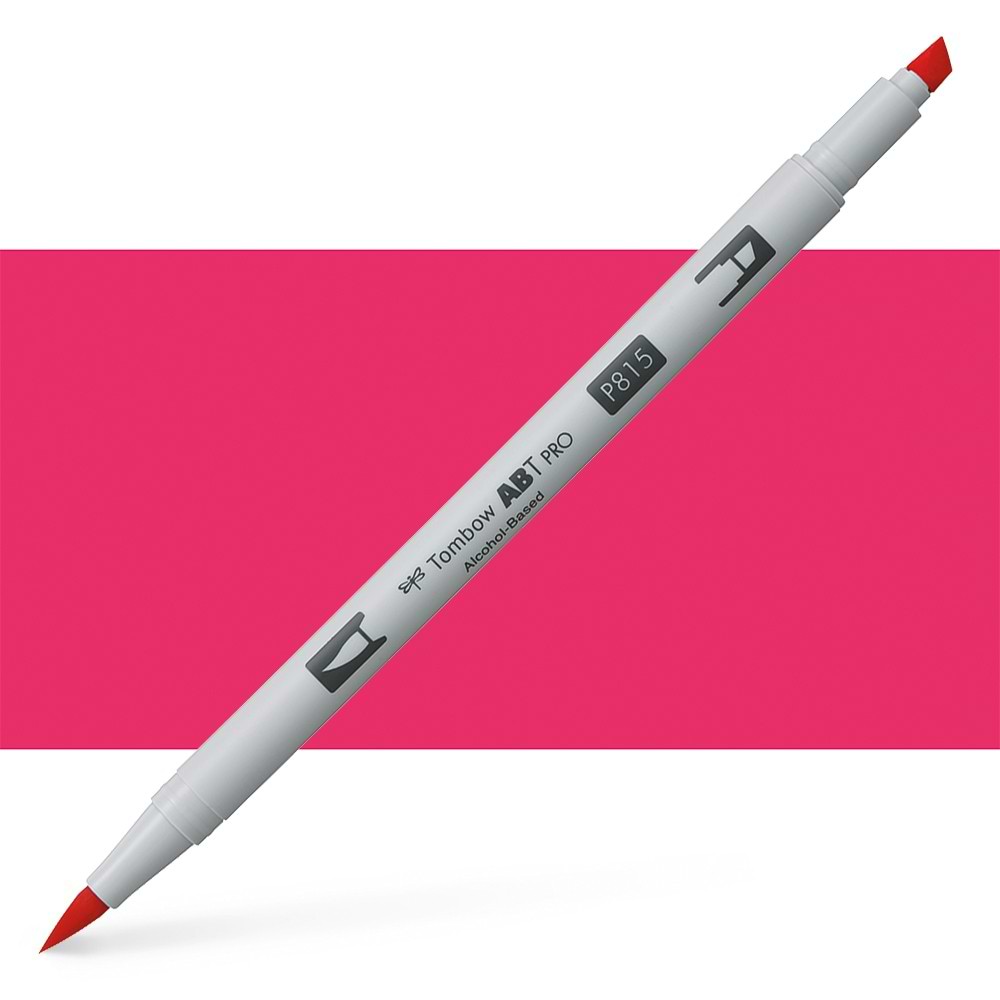 טוש אלכוהול TOMBOW דו צדדי  CHERRY 815