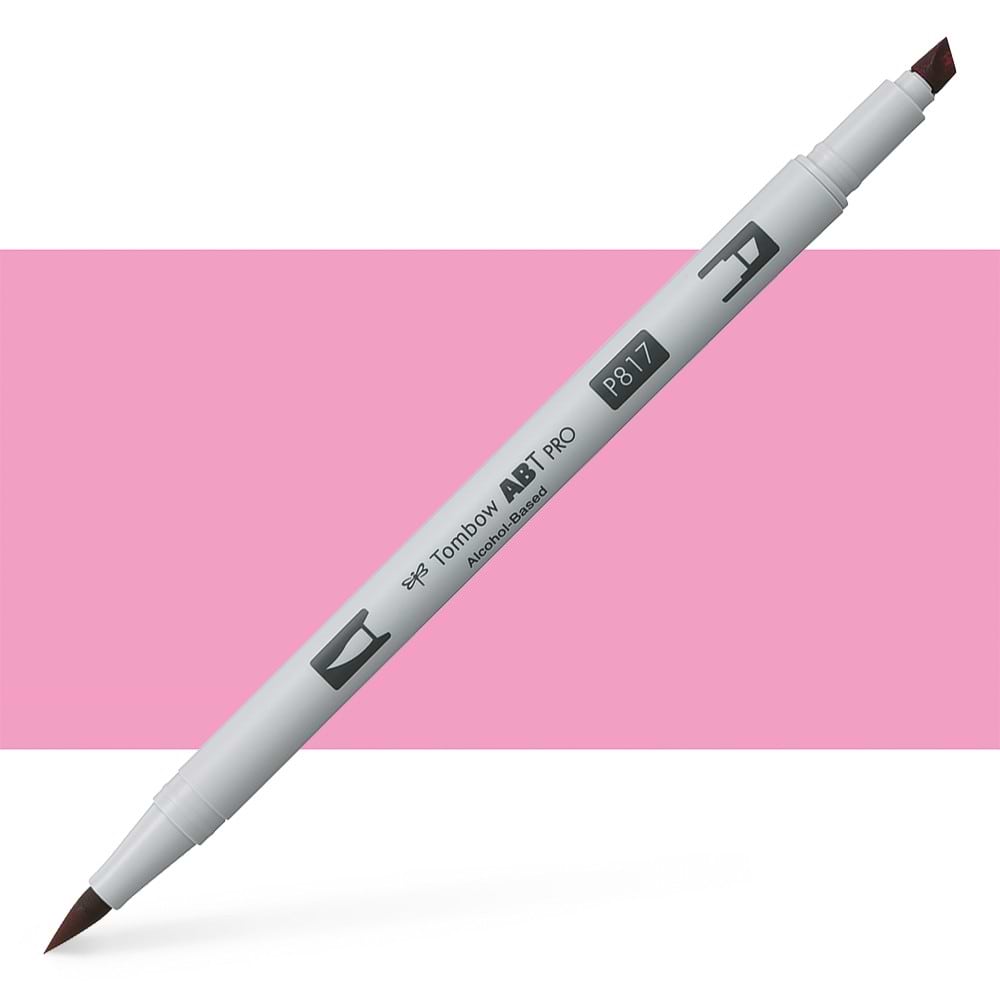טוש אלכוהול TOMBOW דו צדדי MAUVE 817 
