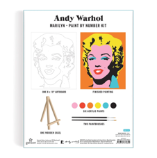 ציור לפי מספרים אנדי וורהול מרלין - ANDY WARHOL MARILYN 