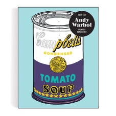 ציור לפי מספרים אנדי וורהול - קופסת מרק ANDY WARHOL SOUP CAN