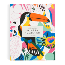ציור לפי מספרים קייטי מקול טוקאן - KITTY MCCALL TOUCAN