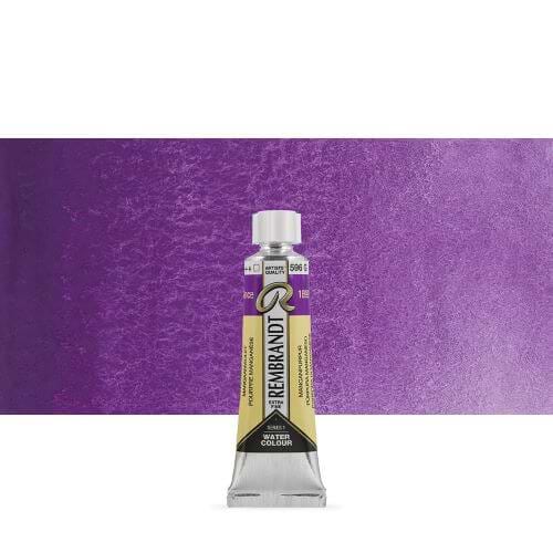 צבע מים רמברנדט 10מל' סדרה 1 גוון MANGANESE VIOLET 596