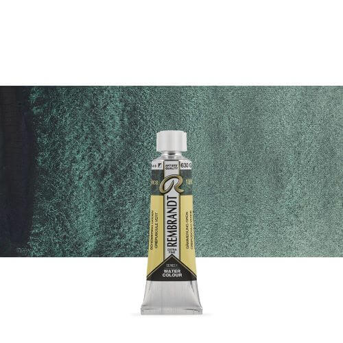 צבע מים רמברנדט 10מל' סדרה 1 גוון DUSK GREEN 630