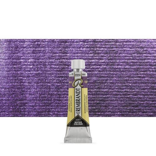 צבע מים רמברנדט 10מל' סדרה 3 גוון SPARK VIOLET 866