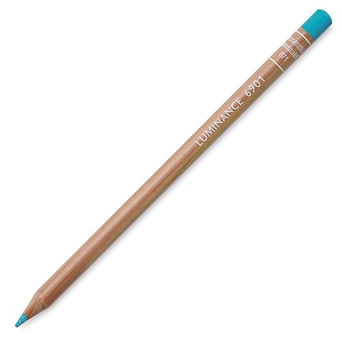 עפרון קרנדש בודד 671 LUMINANCE chrysocolla blue