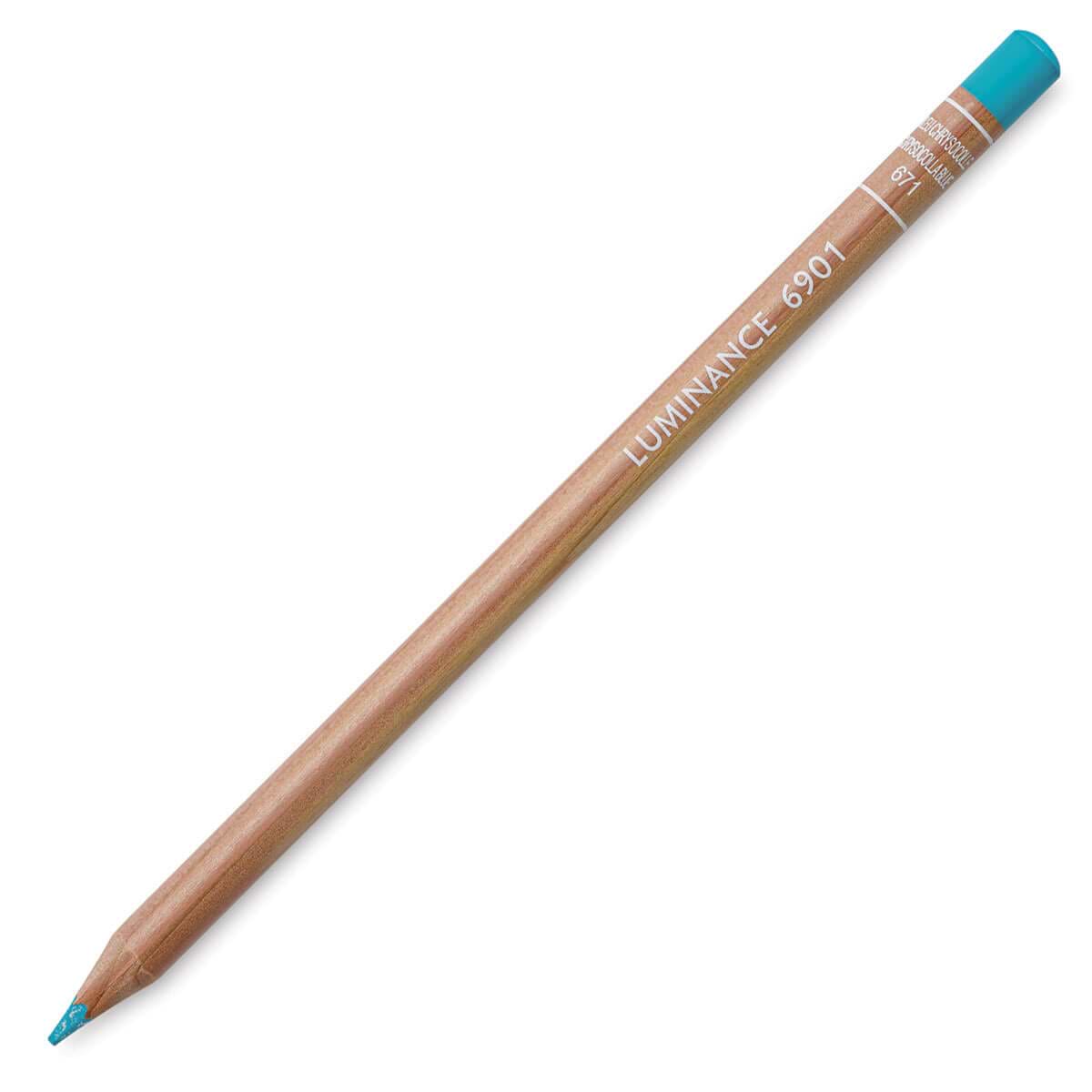 עפרון קרנדש בודד 671 LUMINANCE chrysocolla blue