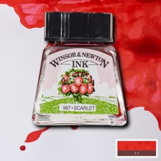 דיו דיו WINSOR & NEWTON SCARLET