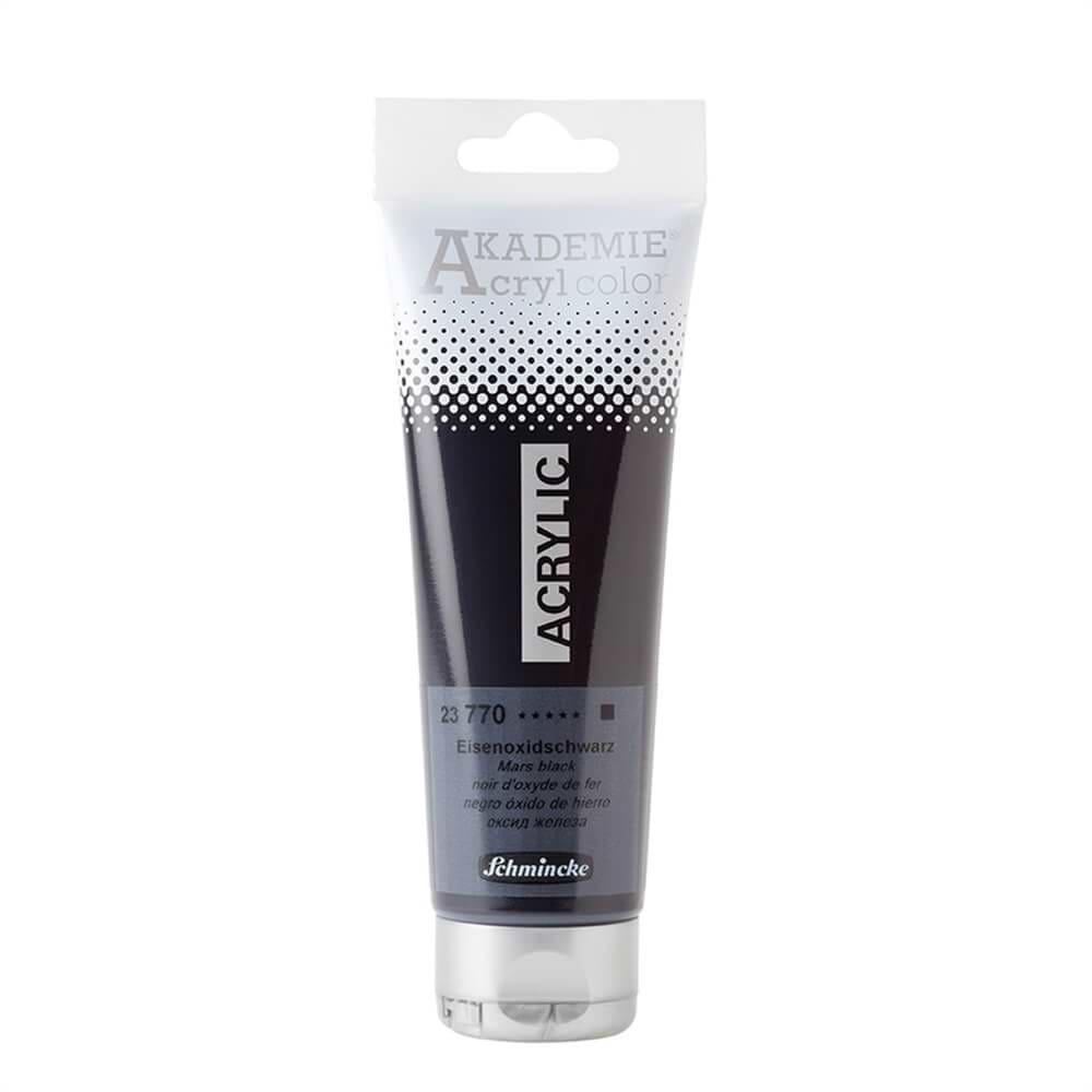   AKADEMIE ACRYL COLOR Mars black 770
