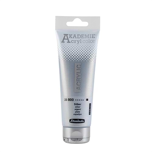    AKADEMIE ACRYL COLOR silver 800