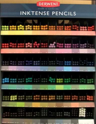 עפרון בודד נמס במים DERWENT INKTENSE