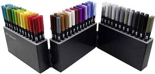 מארז שלם 108 טושי טומבו TOMBOW ABT