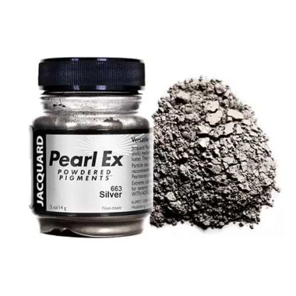 אבקת פיגמנט PEARL EX 663 SILVER