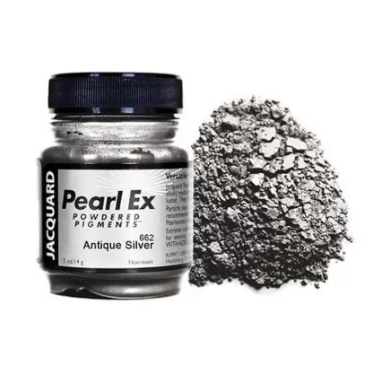 אבקת פיגמנט PEARL EX 662 ANTIQUE SILVER