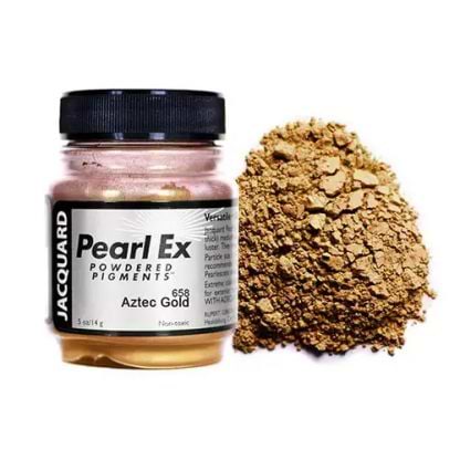 אבקת פיגמנט PEARL EX 658 AZTEC GOLD