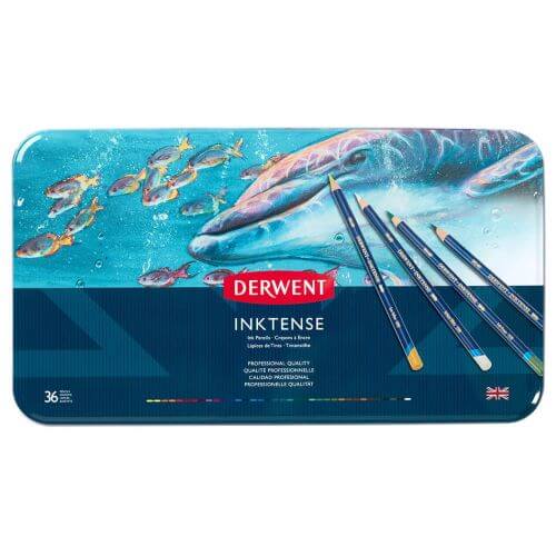 סט 36 עפרונות DERWENT דיו