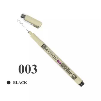רפידוגרף סקורה PIGMA MICRON 0.03