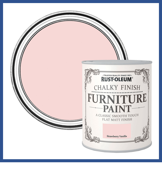 צבע שאבי שיק FURNITURE PAINTSTRAWBERRY VANILLA 