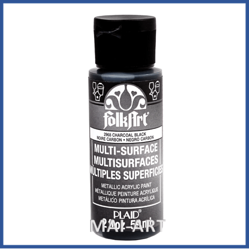 פולקארט מולטי מטאלי Metallic Charcoal Black 2968 59ml